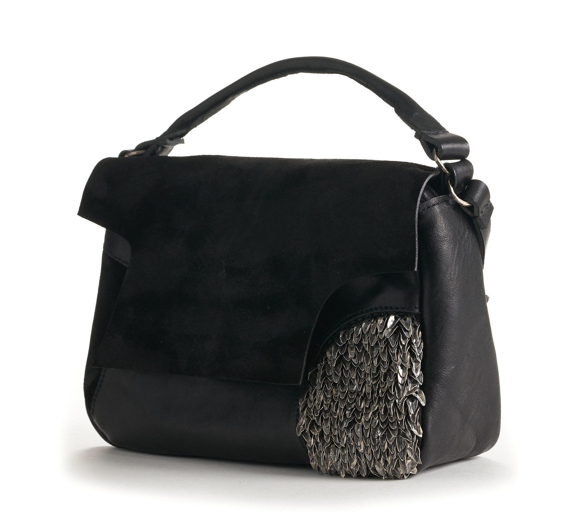 daniele basta leather and silver bags - 45